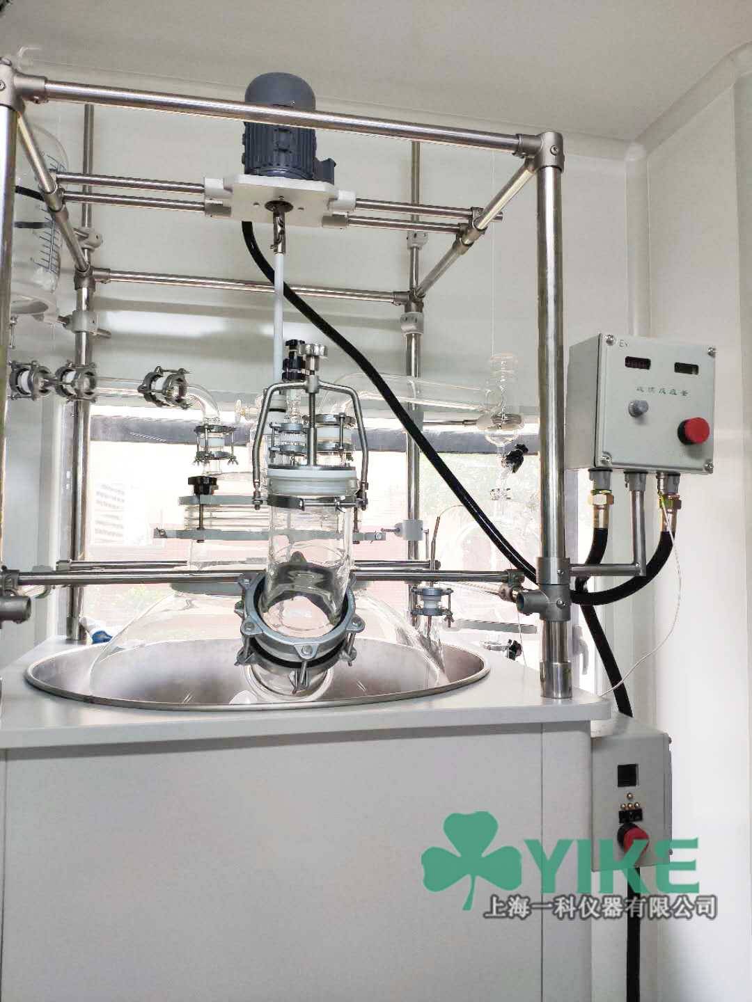 200L大容量单层玻璃反应釜图片