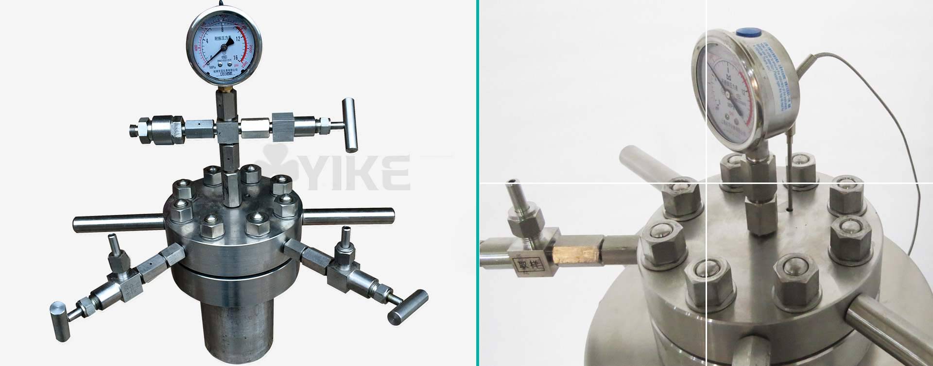 150ml简易不锈钢高压反应釜图片