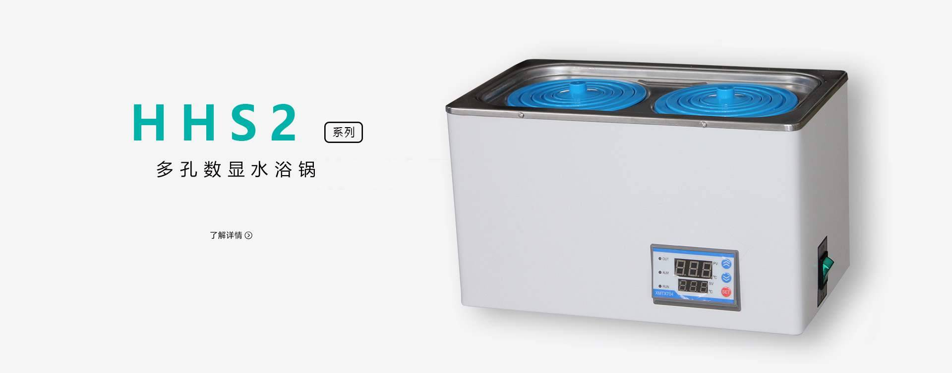 两孔恒温水浴锅图片HHS2