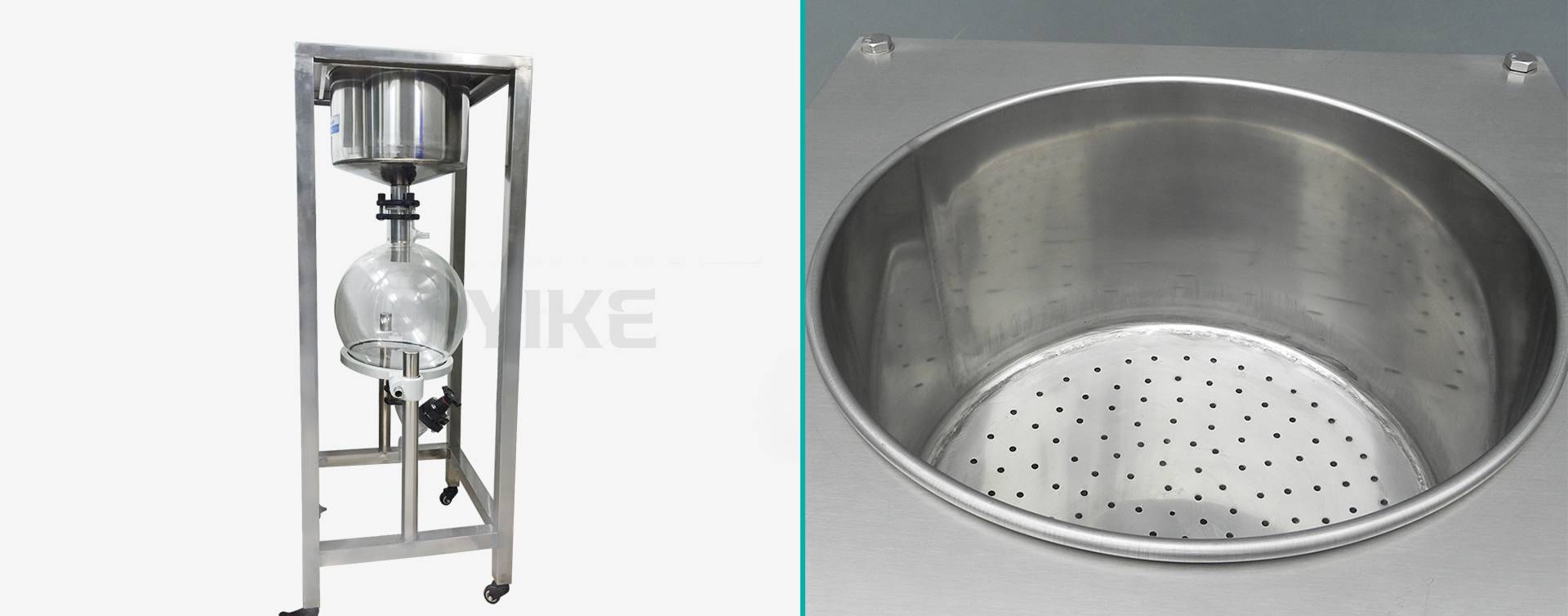 20L真空抽滤器玻璃釜体图片