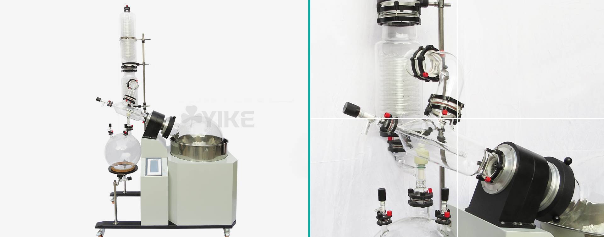 100L旋转蒸发仪细节图片