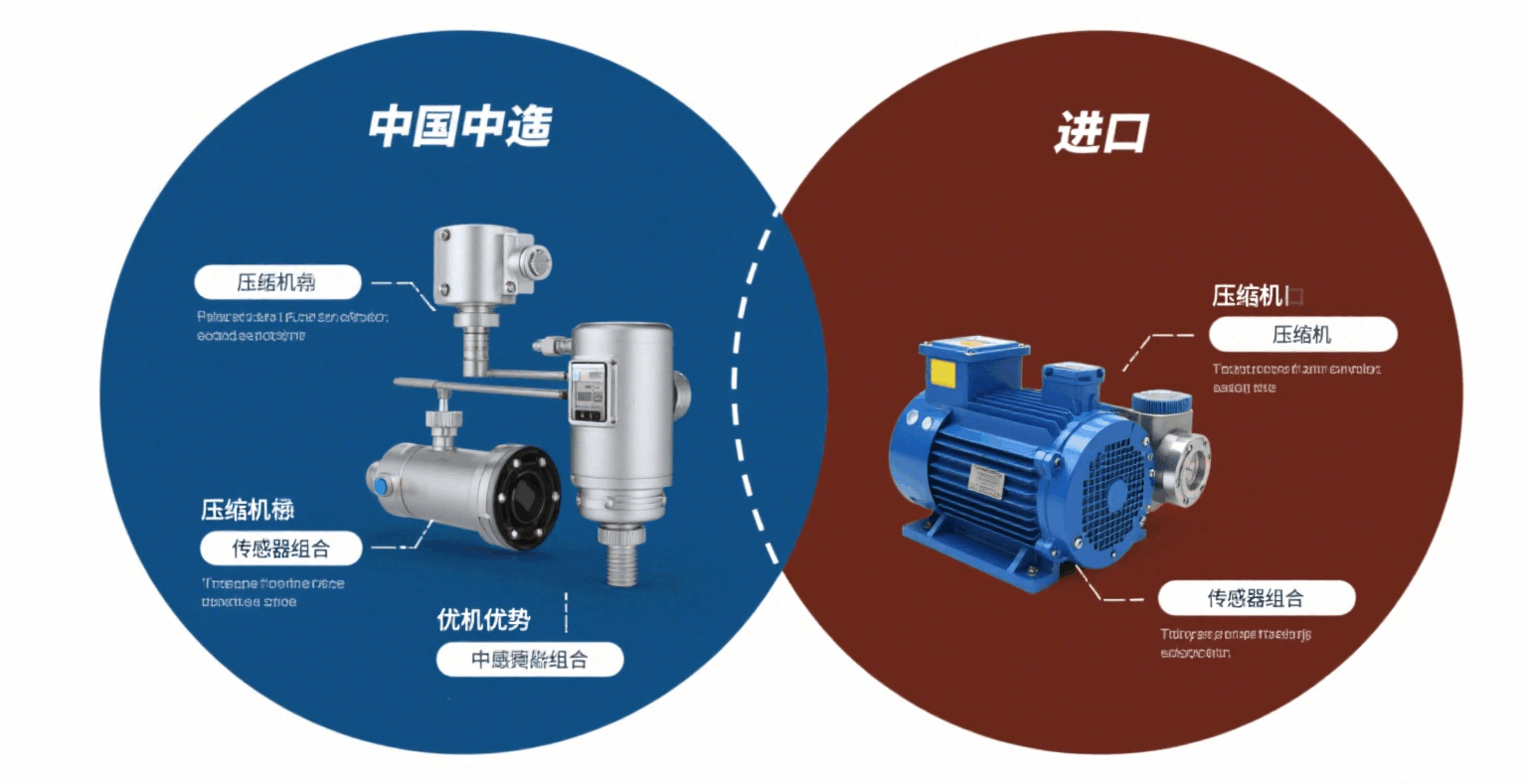 国产压缩机与进口产品对比