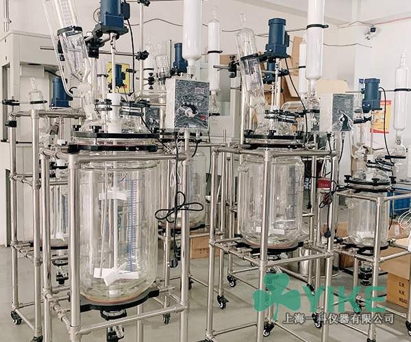 100L大型双层玻璃反应釜批量投用，助推工业化试产升级